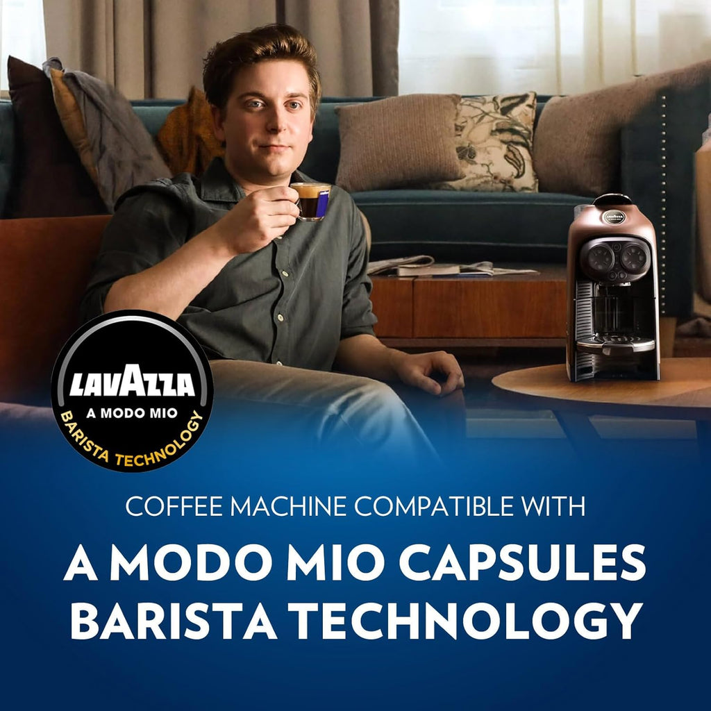 Lavazza Pod Espresso Cappuccino Coffee Machine With BONUS 64 Capsules