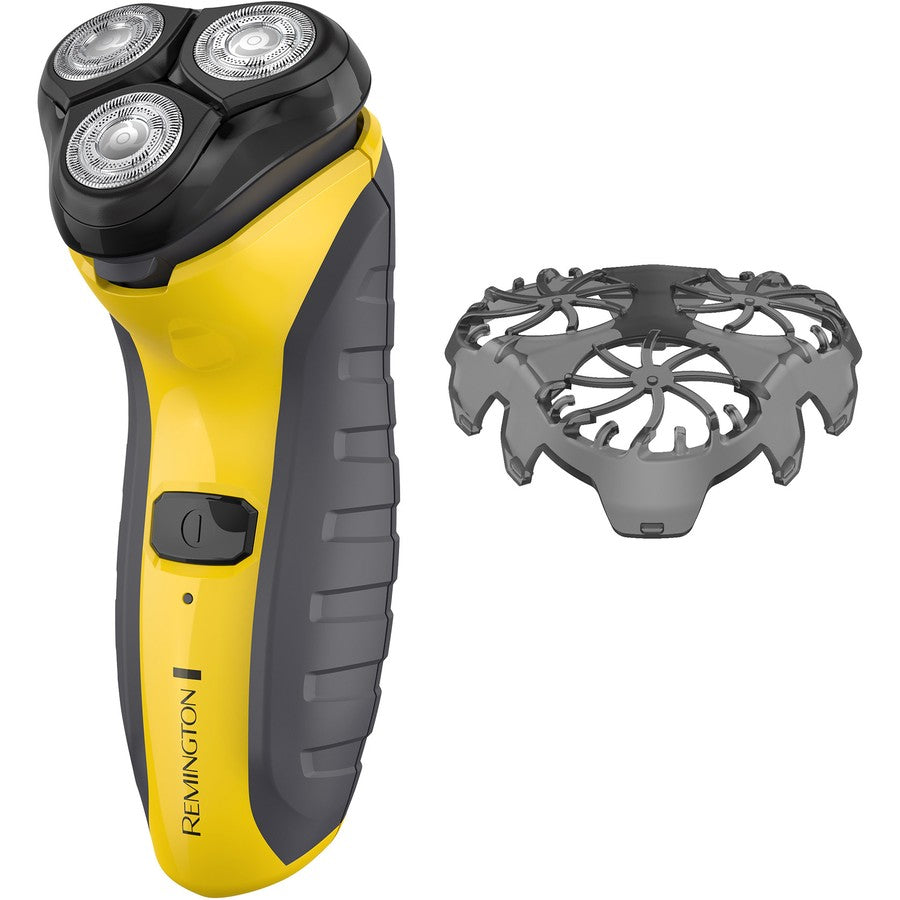 Remington Virtually Indestructible Rotary Electric Men's Shaver, Stubble Attachment
