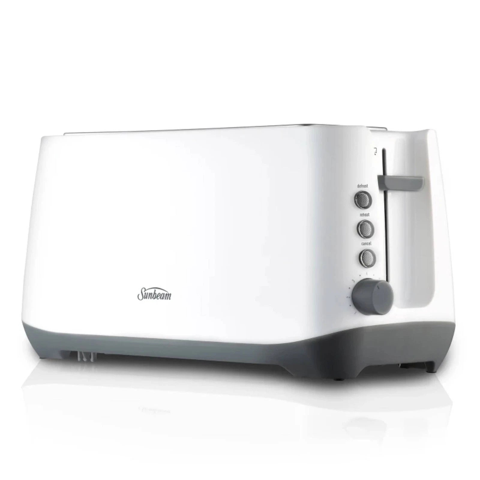 Sunbeam 4 Slice Toaster, 7 Browning Setting, Electric Bread Toast Maker, Crumpet Muffin Toaster