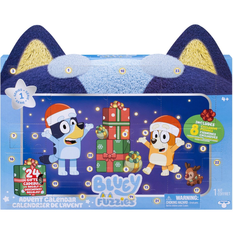 2026 Bluey Advent Calendar 24 Days Of Surprise Christmas Countdown
