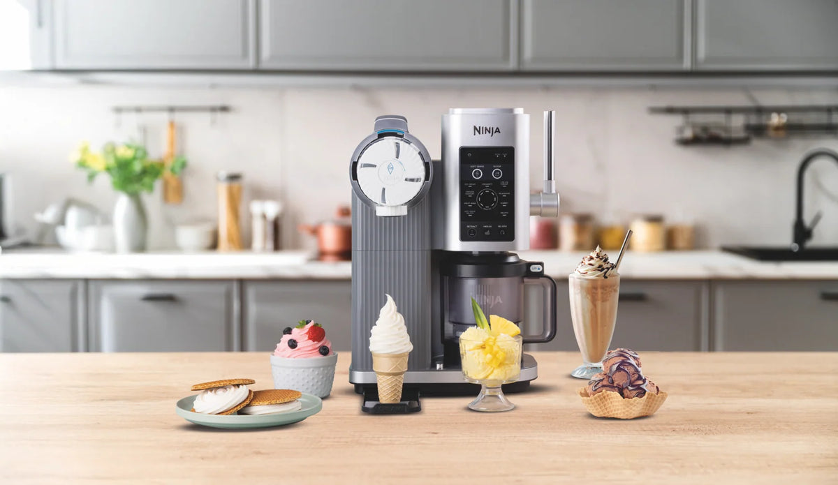 Ninja Electric Dessert Machine - Ninja Swirl By Creami, 13 Programs, Soft Serve Yoghurt