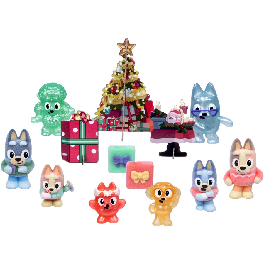 2026 Bluey Advent Calendar 24 Days Of Surprise Christmas Countdown