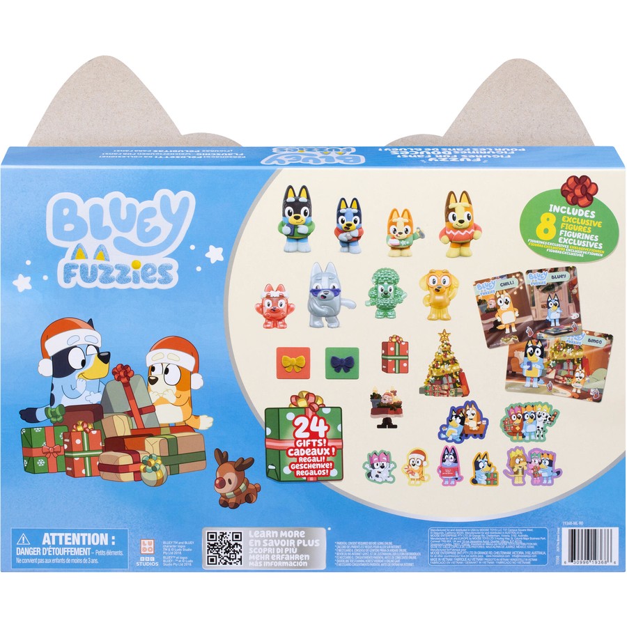 2026 Bluey Advent Calendar 24 Days Of Surprise Christmas Countdown
