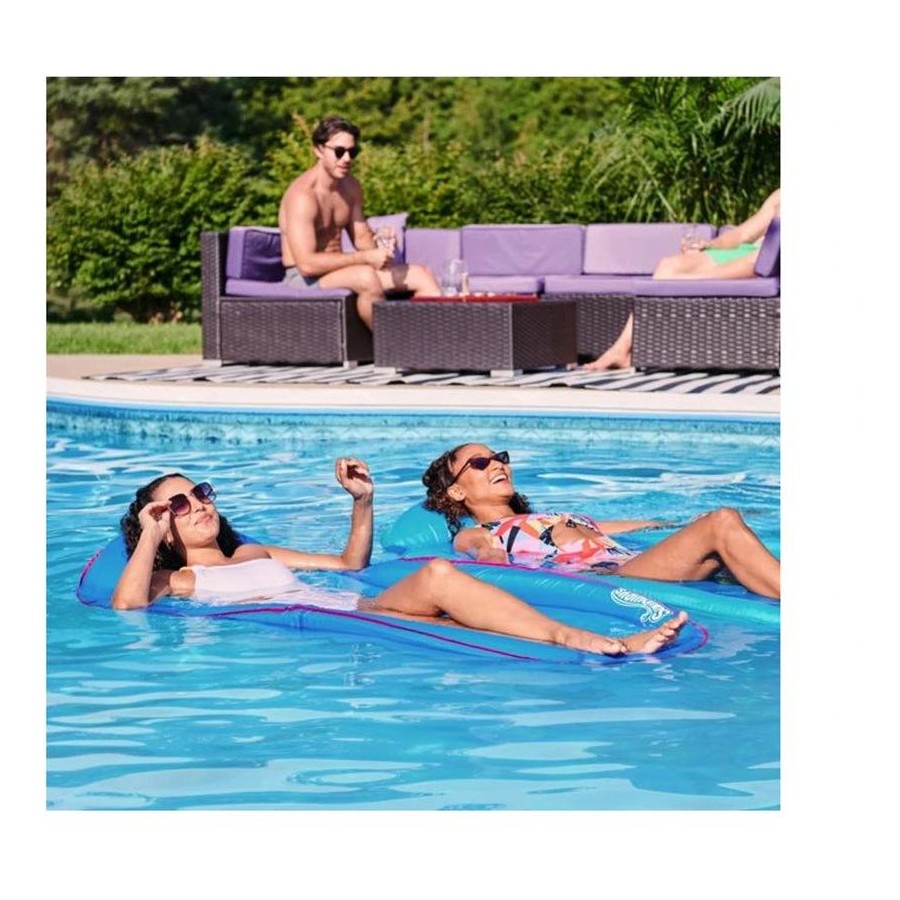 Swimways Water Float Solid Inflatable Beach/Swimming Pool Mat Mattress 173cm Floating Daybed