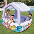 Intex Removable Sun Shade Inflatable Swimming Pool With Dinosaur