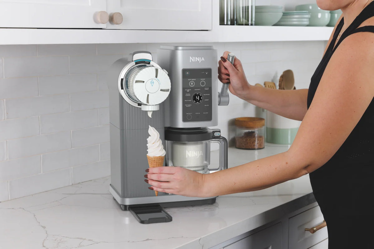 Ninja Electric Dessert Machine - Ninja Swirl By Creami, 13 Programs, Soft Serve Yoghurt