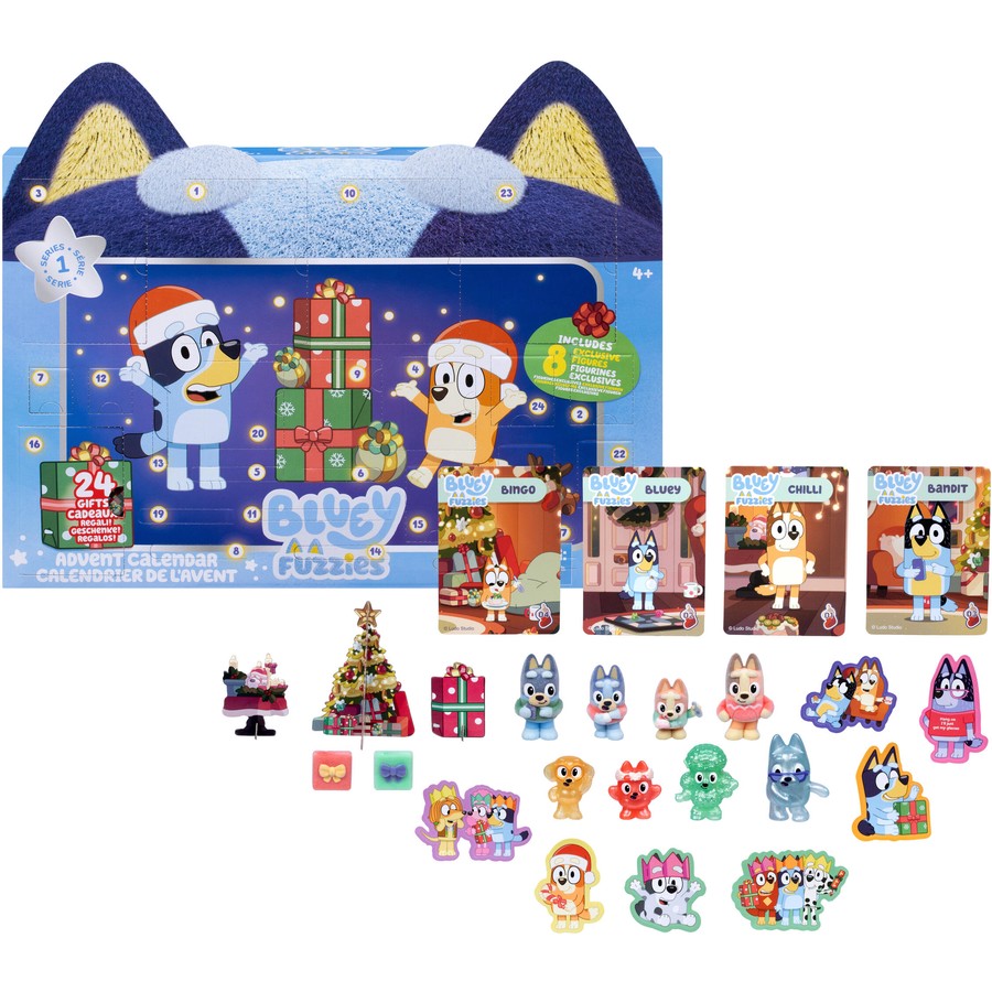2026 Bluey Advent Calendar 24 Days Of Surprise Christmas Countdown