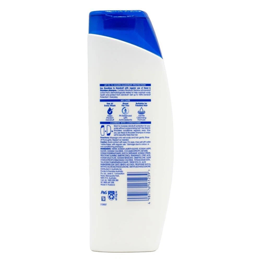 6x Head & Shoulders Shampoo Anti-Dandruff Hair Wash Care Sensitive Scalp Wash Daily pH-Balanced