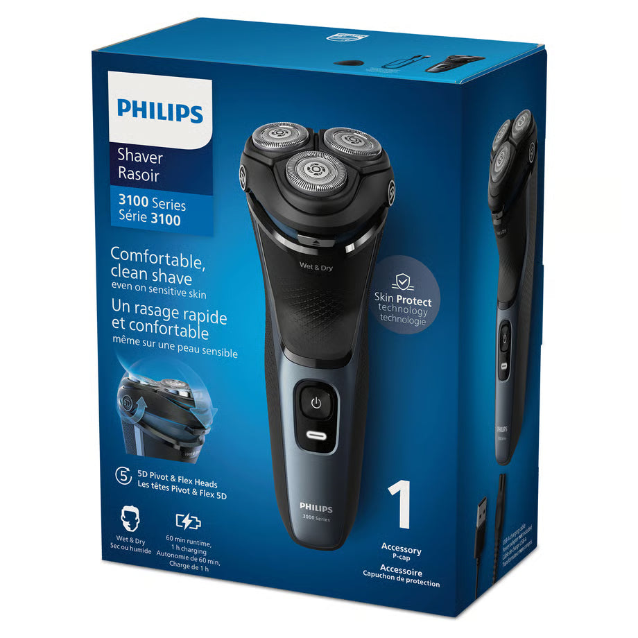 Philips Wet & Dry Electric Shaver, Pop-Up Trimmer