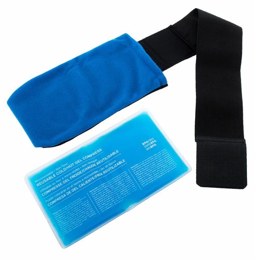 Microwaveable Hot Cold Cool Gel Wrap, Cooling Gel Wrap or Reuseable Hot Heat Therapy