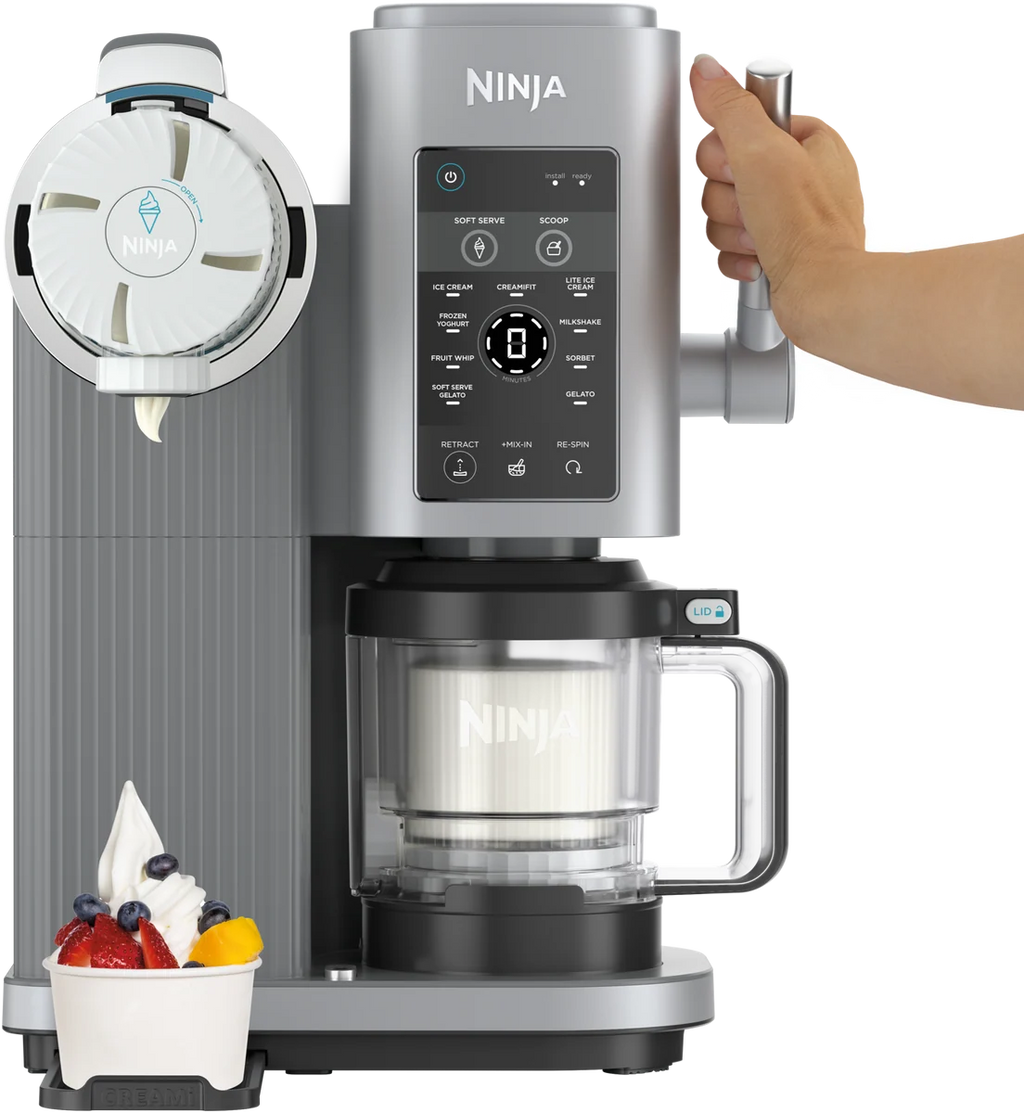 Ninja Electric Dessert Machine - Ninja Swirl By Creami, 13 Programs, Soft Serve Yoghurt