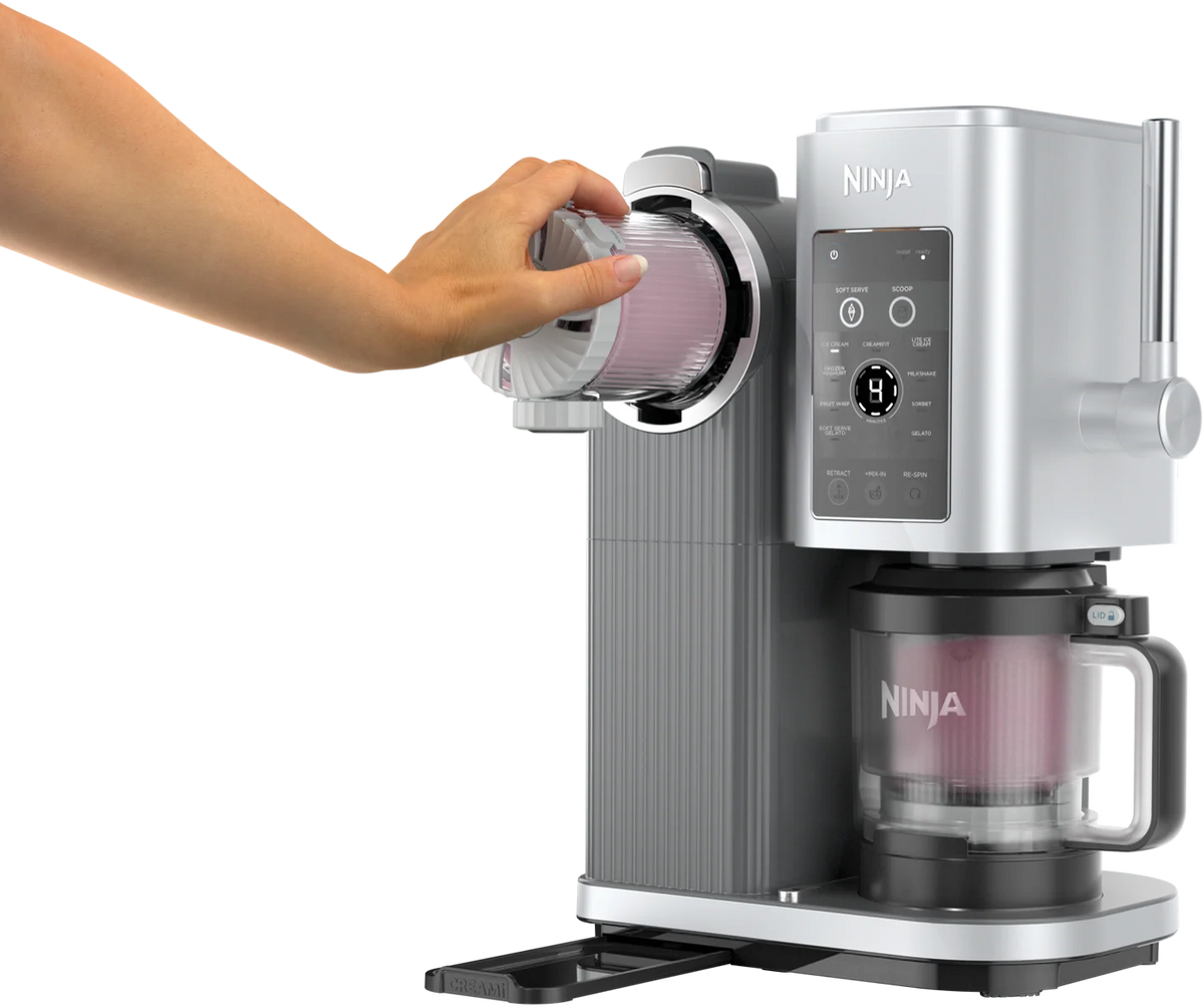 Ninja Electric Dessert Machine - Ninja Swirl By Creami, 13 Programs, Soft Serve Yoghurt