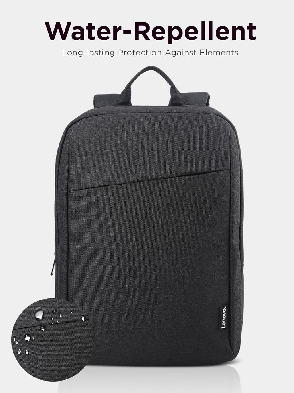 Lenovo Laptop Backpack Fits Up to 15.6" inch - Black