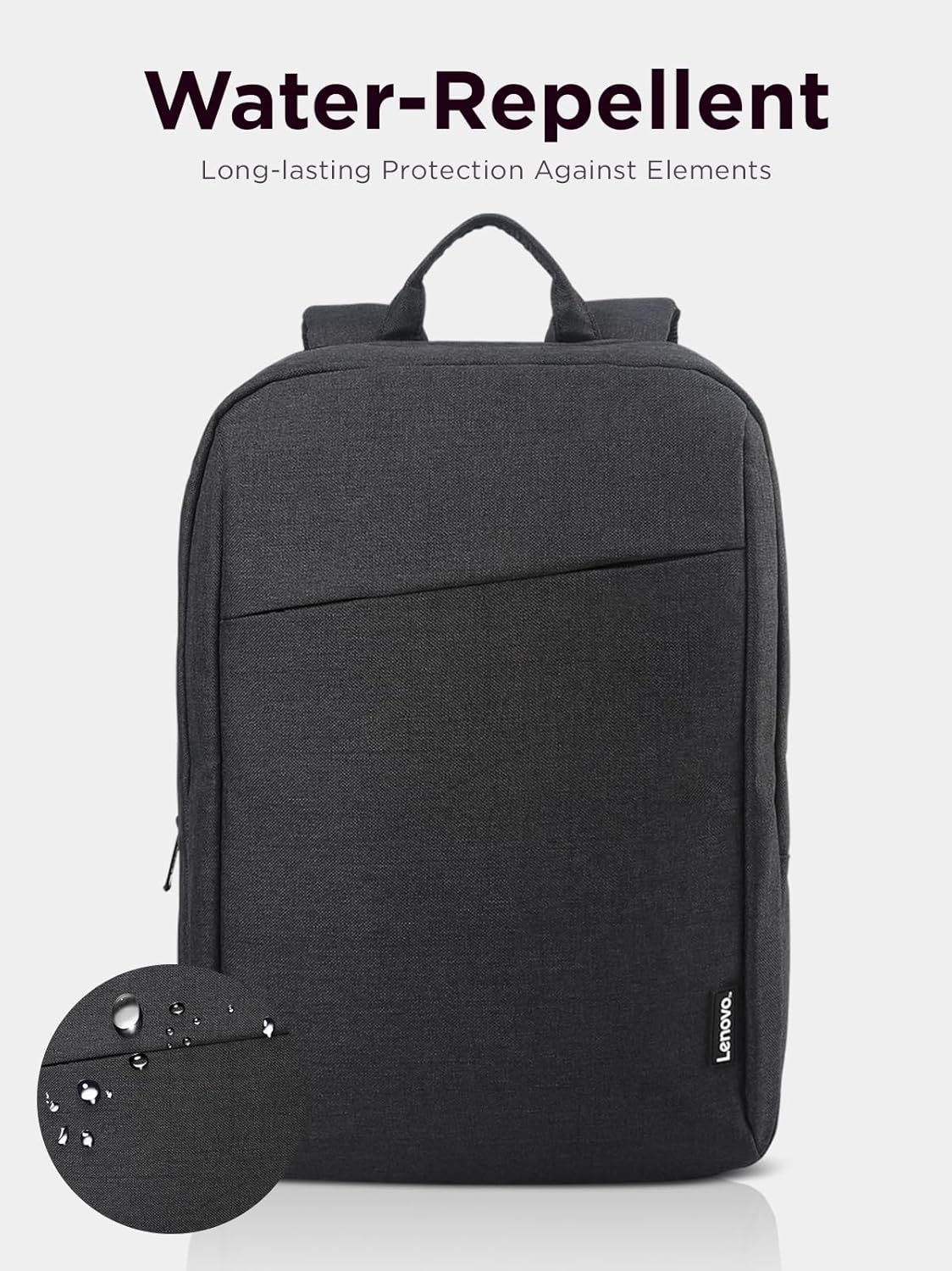 Lenovo Laptop Backpack Fits Up to 15.6" inch - Black