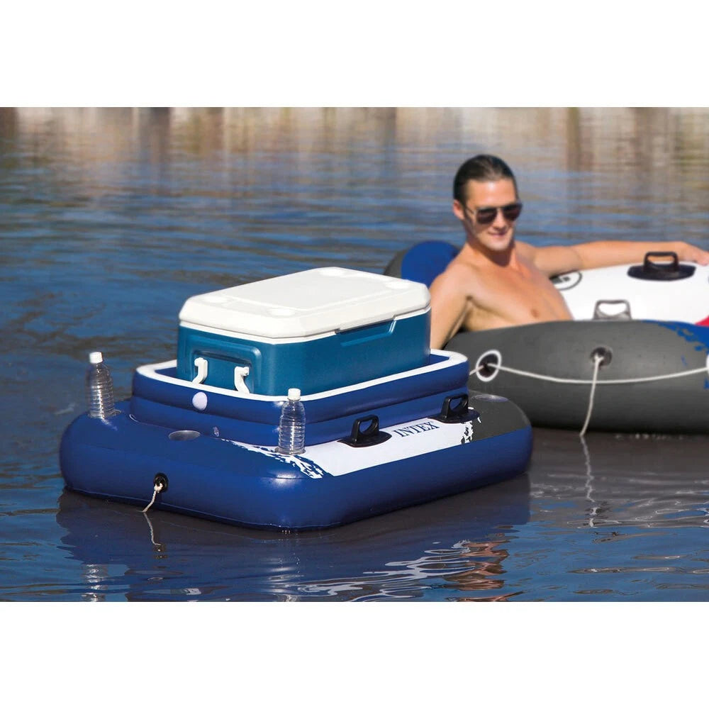 Intex Swimming Pool Float Drinks Cooler/Chiller w/Cup Holders
