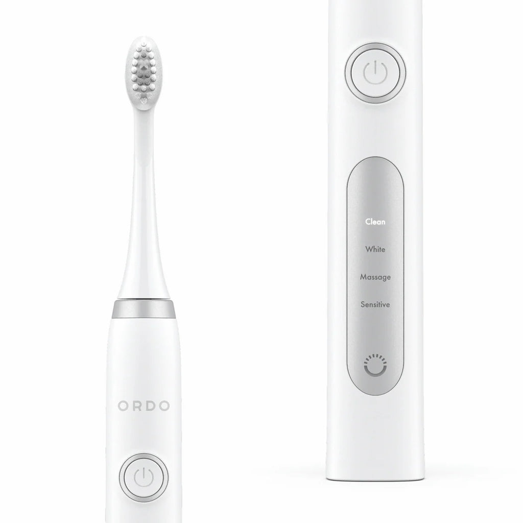 Ordo Sonic Plus Electric Toothbrush White Silver, Adults Unisex Brushing