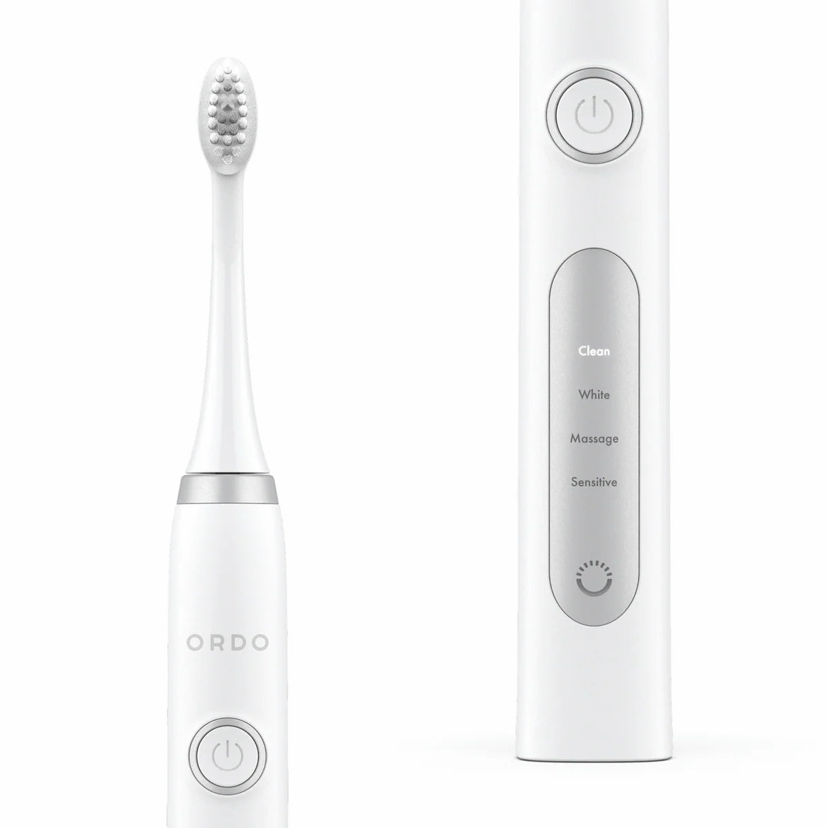 Ordo Sonic Plus Electric Toothbrush White Silver, Adults Unisex Brushing