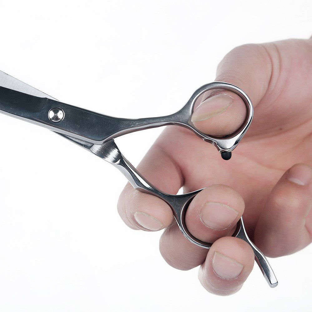 7" Professional Pet Dog Grooming Scissors Shear Hair Cutting Set Curved Tool Kit