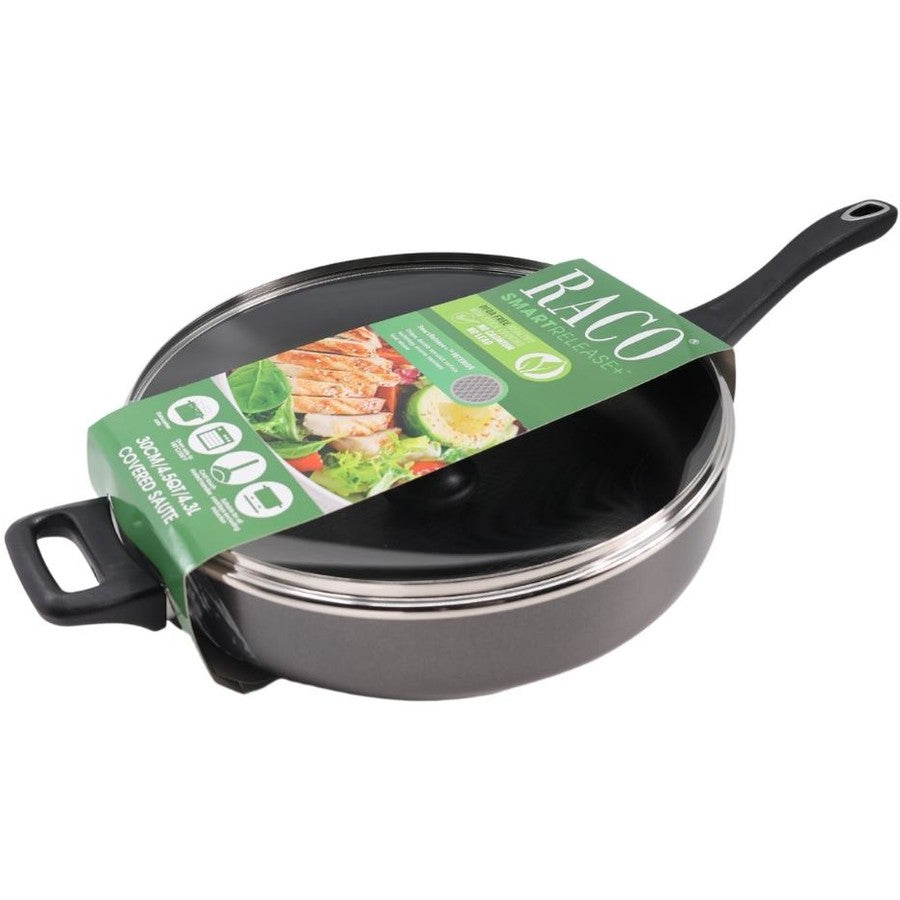 RACO Nonstick 4.3L Saute Pan 30cm with Lid
