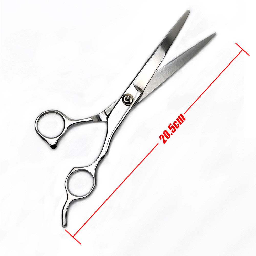 7" Professional Pet Dog Grooming Scissors Shear Hair Cutting Set Curved Tool Kit